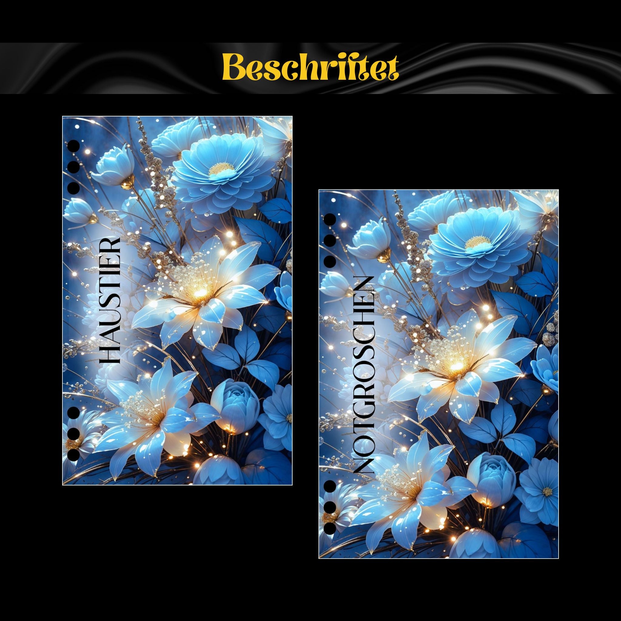 A6 Prio - Register Beschriftet oder Unbeschriftet (8er- Register)