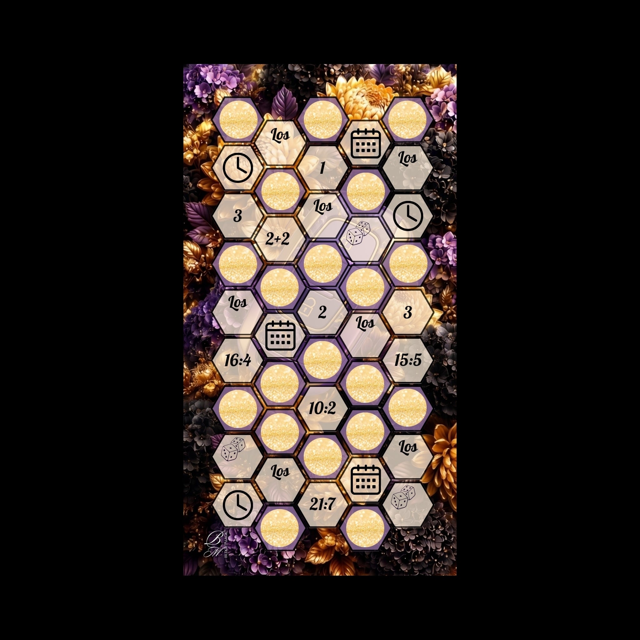 Flower key (folierte Challenge)