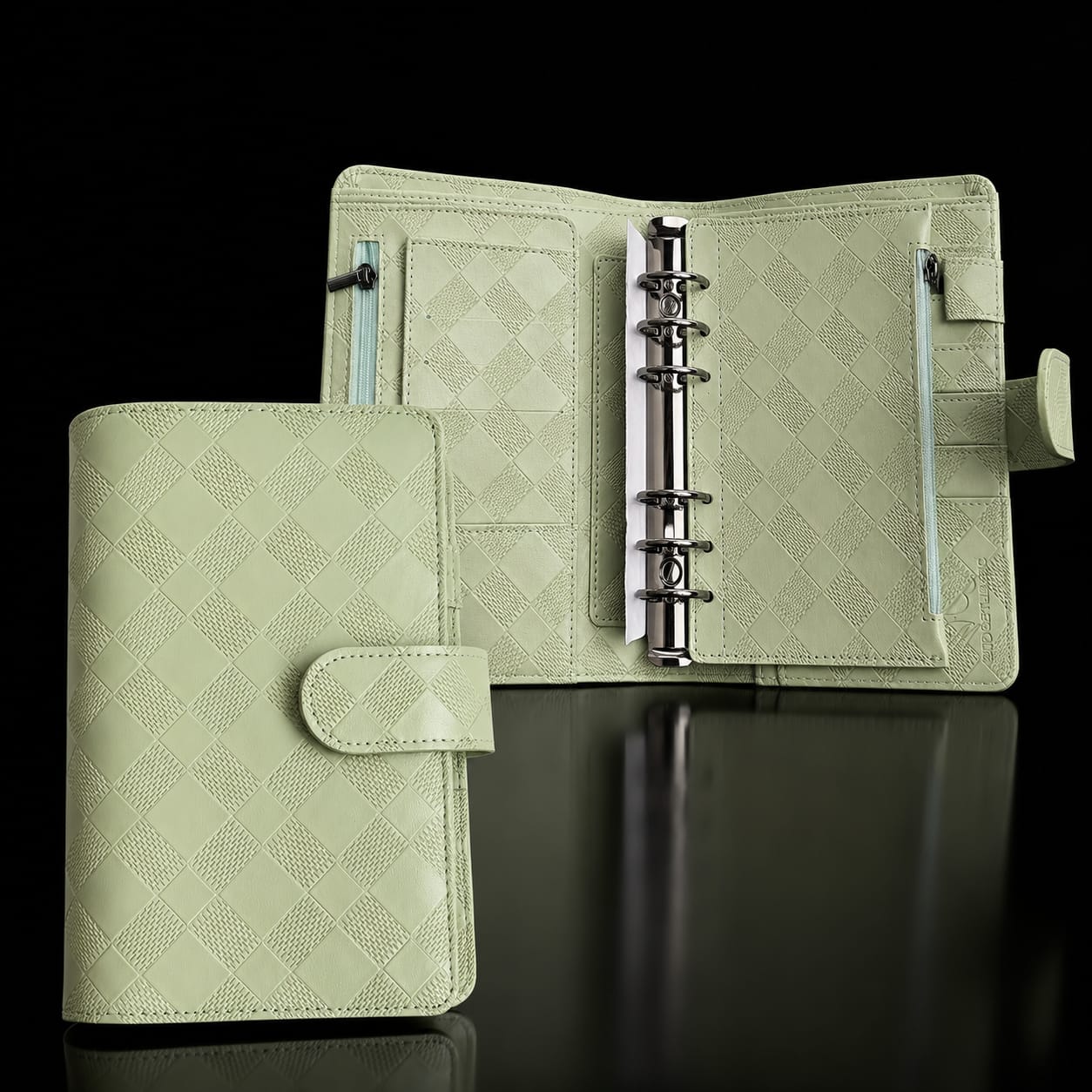 A6 Binder mit besonderer Struktur