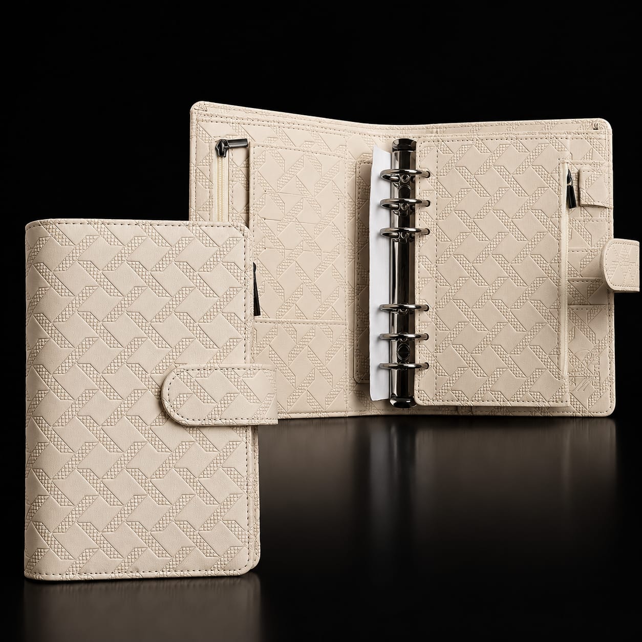 A6 Binder mit besonderer Struktur