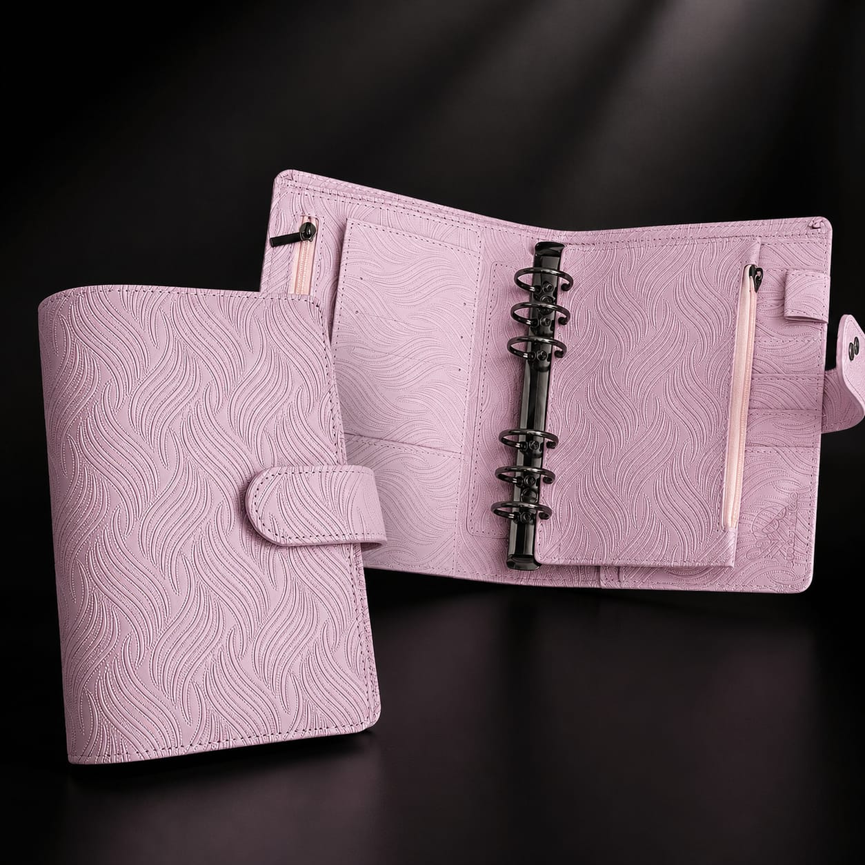 A6 Binder mit besonderer Struktur